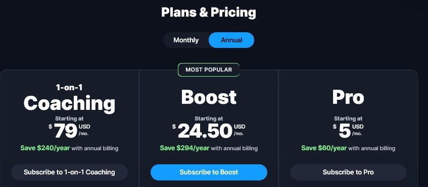 vidIQ (Pricing and subscription)