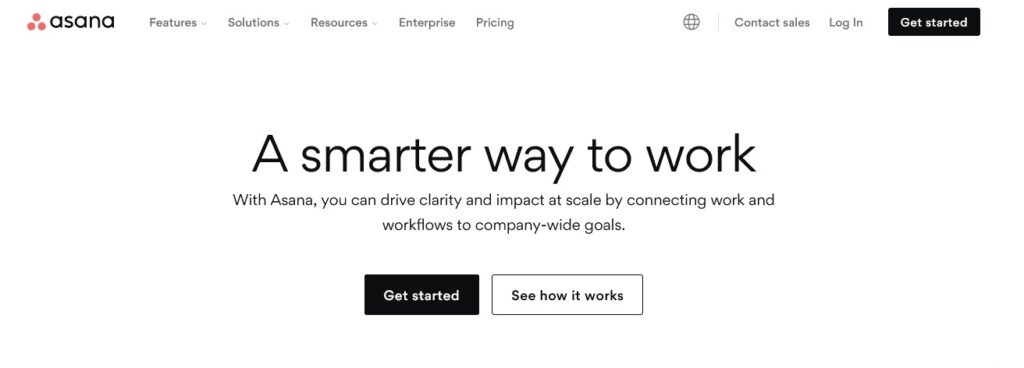 Asana Dashboard (Best AI Tools for Product Managers)