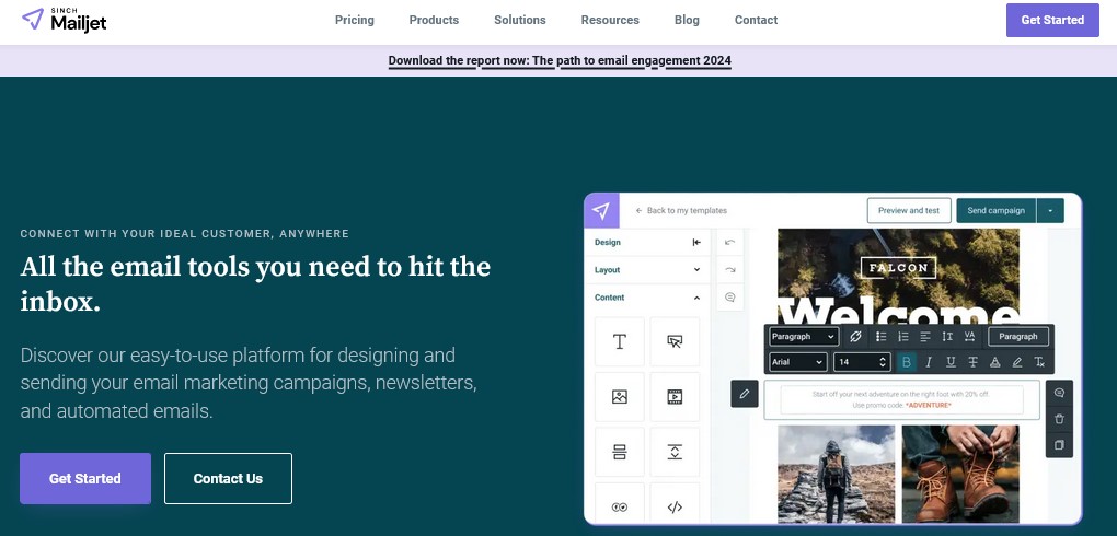 Mailjet User Interface