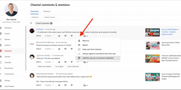 Manage YouTube Comments Like a PRO Top YouTube Tools