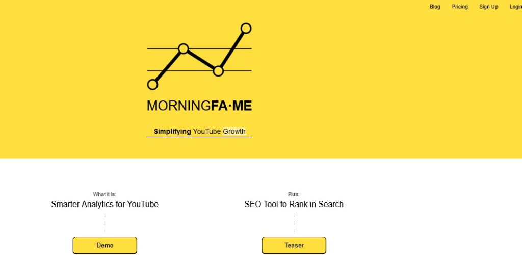 Morningfame User Interface