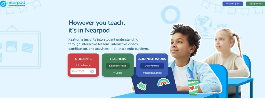 Nearpod Dashboard You'll wonder how you taught without it