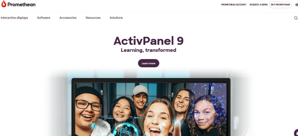 Promethean ActivPanel Dsahboard