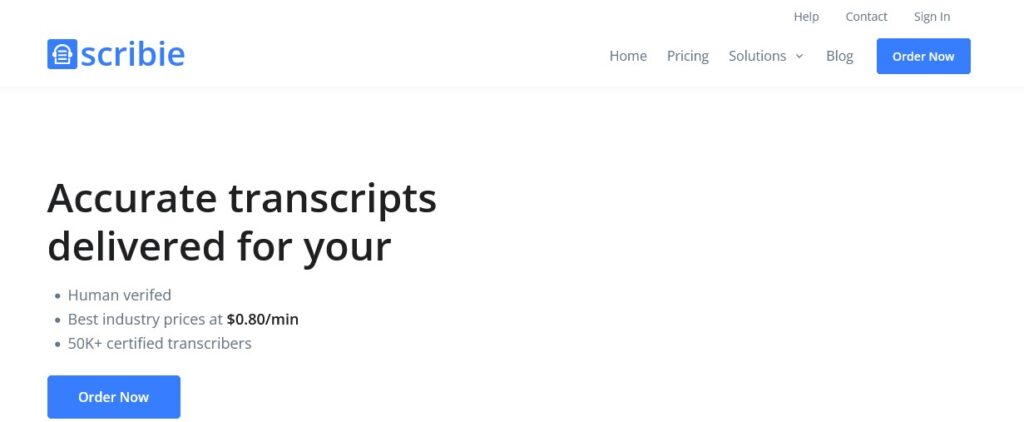 Scribie Audio_Video Transcription 99% Accuracy 24-HR Turnaround