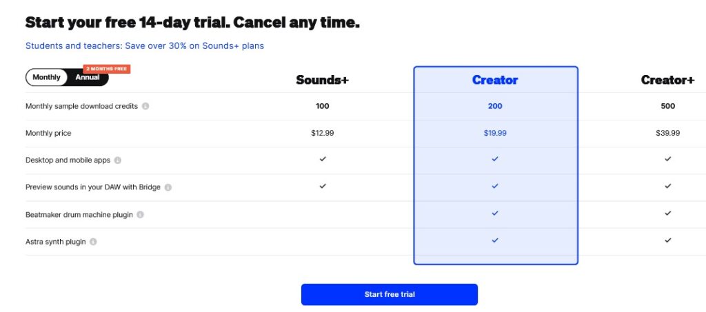 Splice Pricing