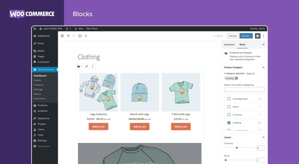Woocommerce WordPress Integration